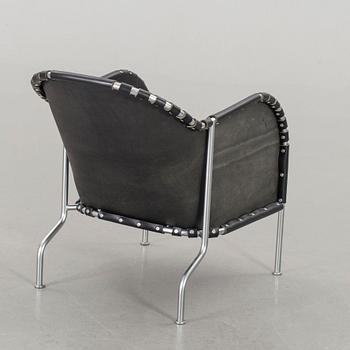 A MATS THESELIUS "BRUNO" ARMCHAIR, by Källemo AB Värnamo Sweden.