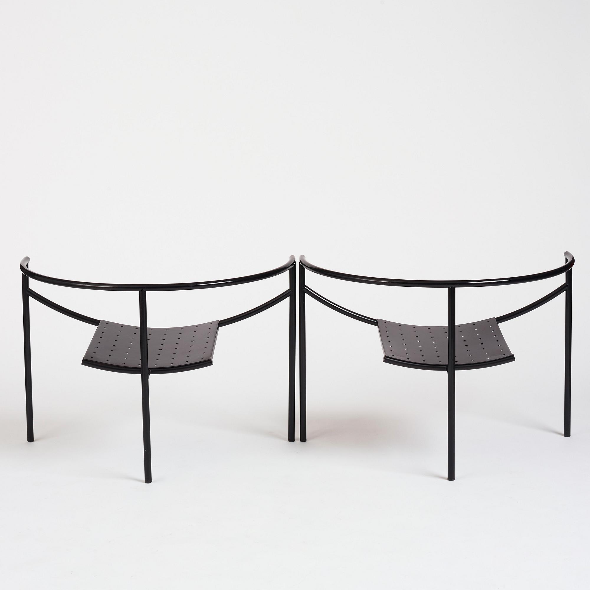 Philippe Starck, "Dr Sonderbar", fåtöljer 1 par, XO Frankrike, efter 1993.