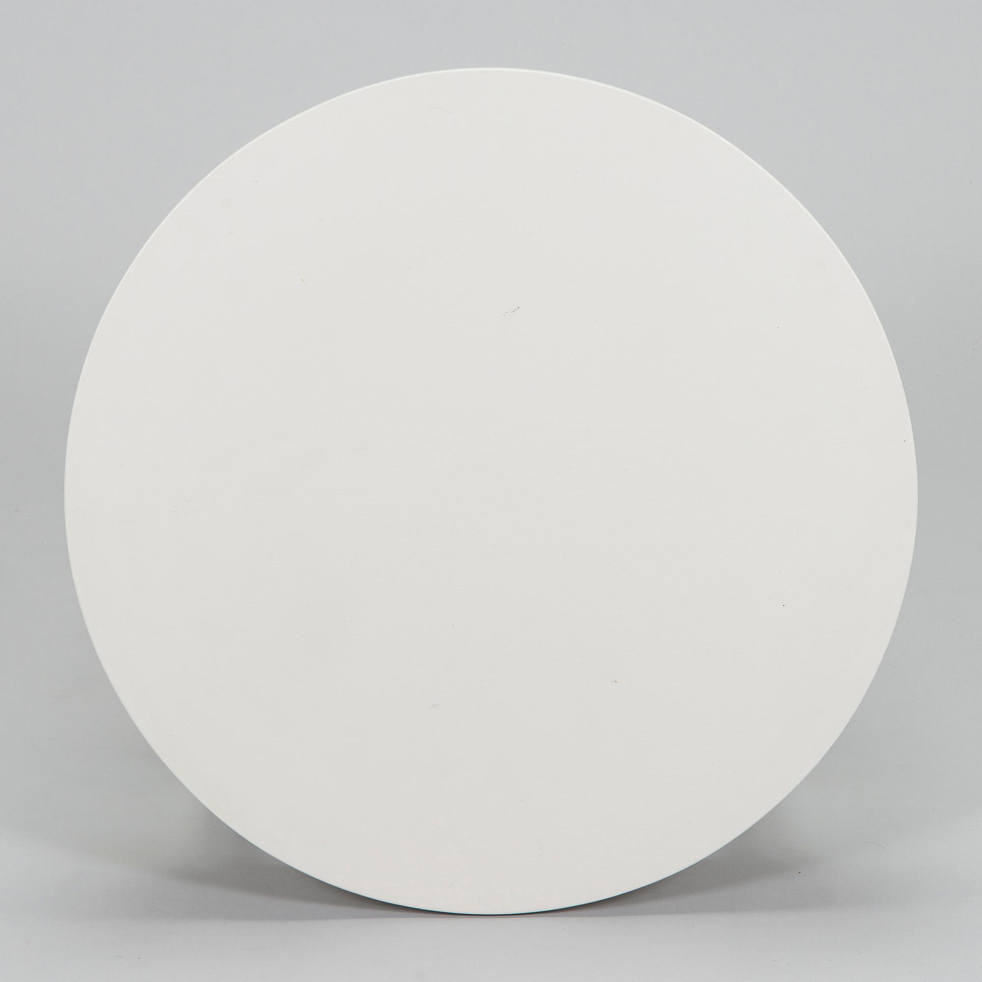 A Gustavian style small round table from first half of the 20th century.