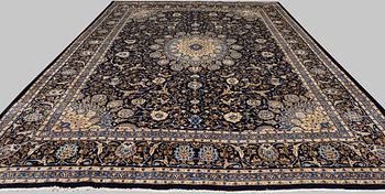 Carpet, Kashmar, approx. 400 x 302 cm.