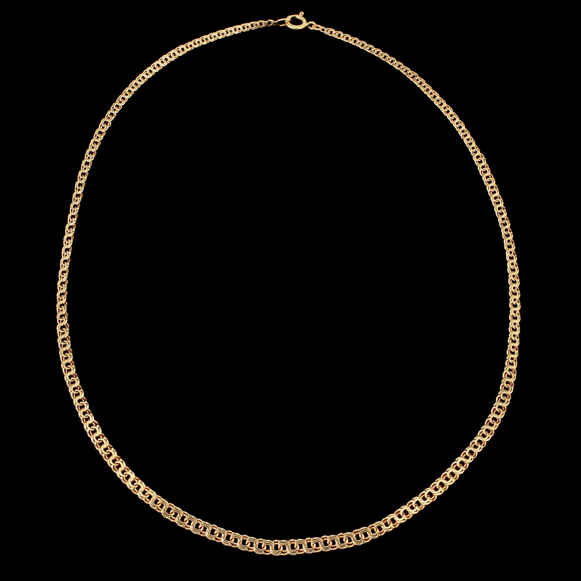 HALSLÄNK, 18k guld, 1900-tal. Vikt 11 g.