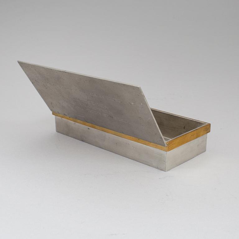 BOXES, Firma Svenska tenn, brass and tin, 1938.