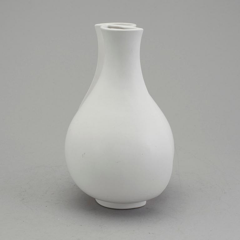 A  vas by WILHELM KÅGE,"Surrea" Carrara goods, Gustavsberg 1900th.