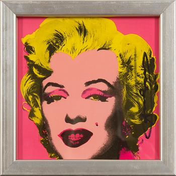 ANDY WARHOL, "MARILYN MONROE (invitation card)".