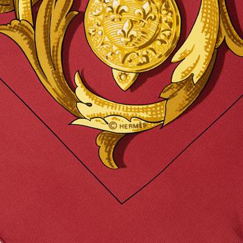 Hermès, scarf, "Le Mors A La Conétable".