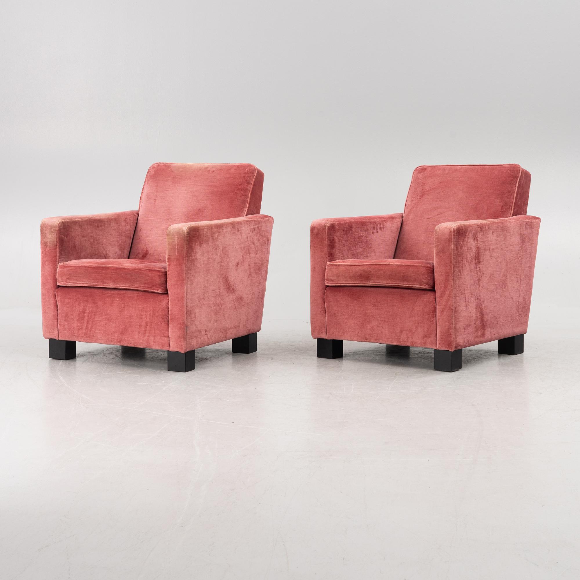 Björn Trägårdh, a pair of model 219 armchairs, Svenskt Tenn, 2017.