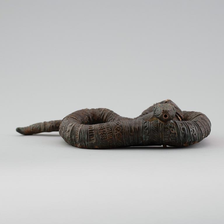 FONTÄN/SKULPTUR, brons, möjligen orientalisk, 1900-tal.