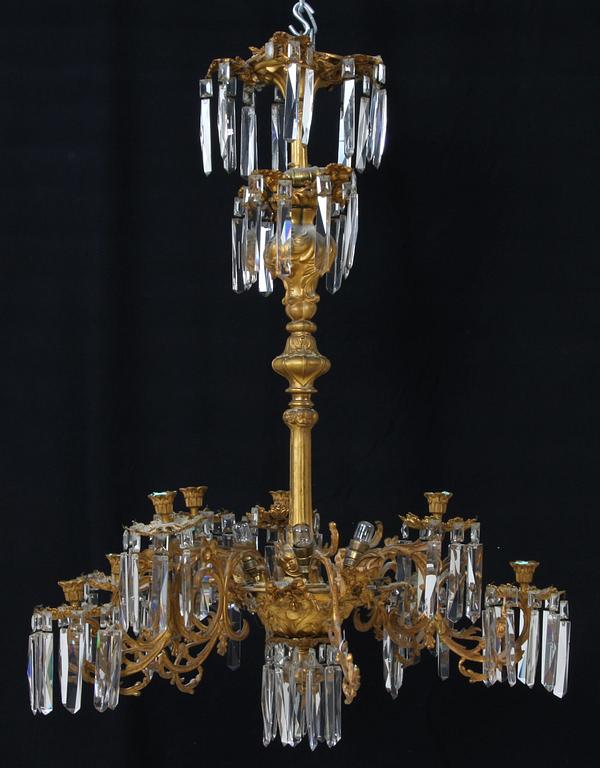 TAKKRONA, oscariansk, 1800/1900-tal. H 95.