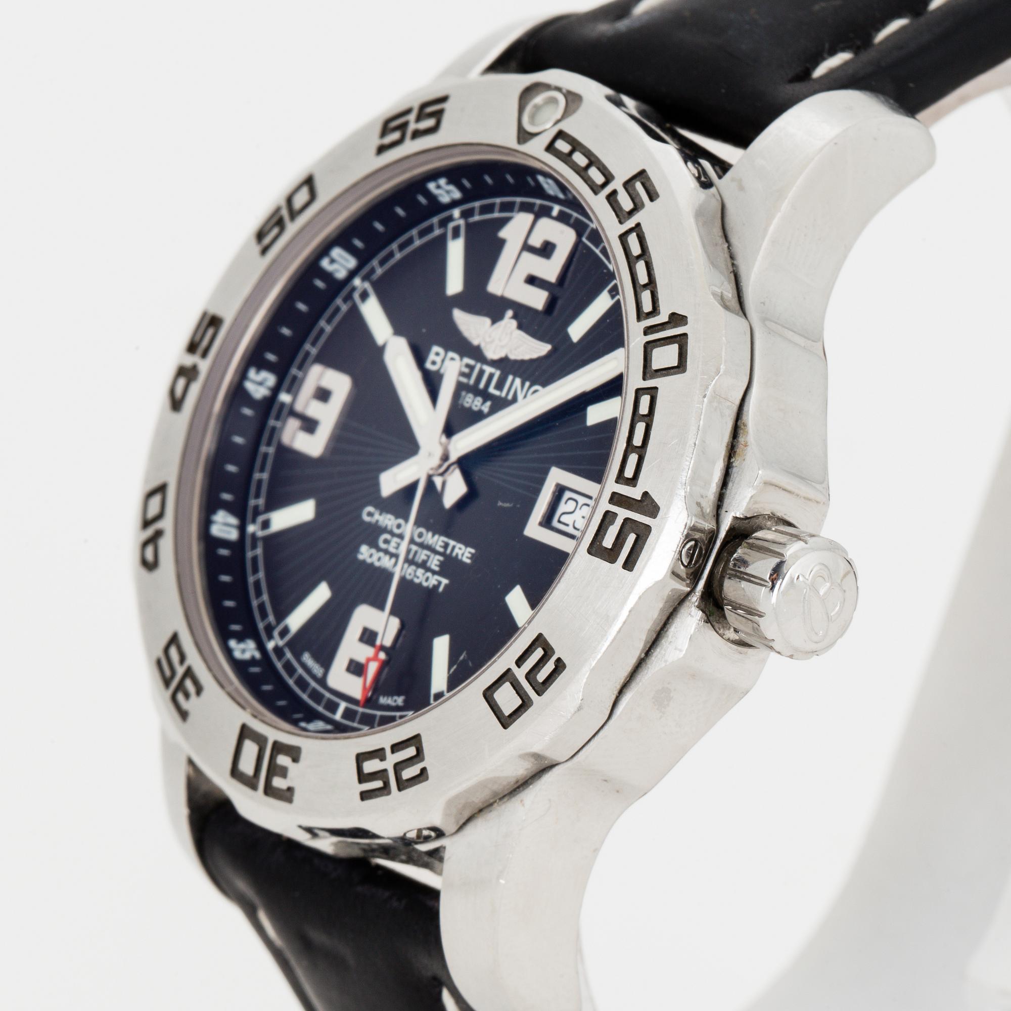 BREITLING, Colt 44 (500M/1650FT), Chronometre, wristwatch, 44 mm.