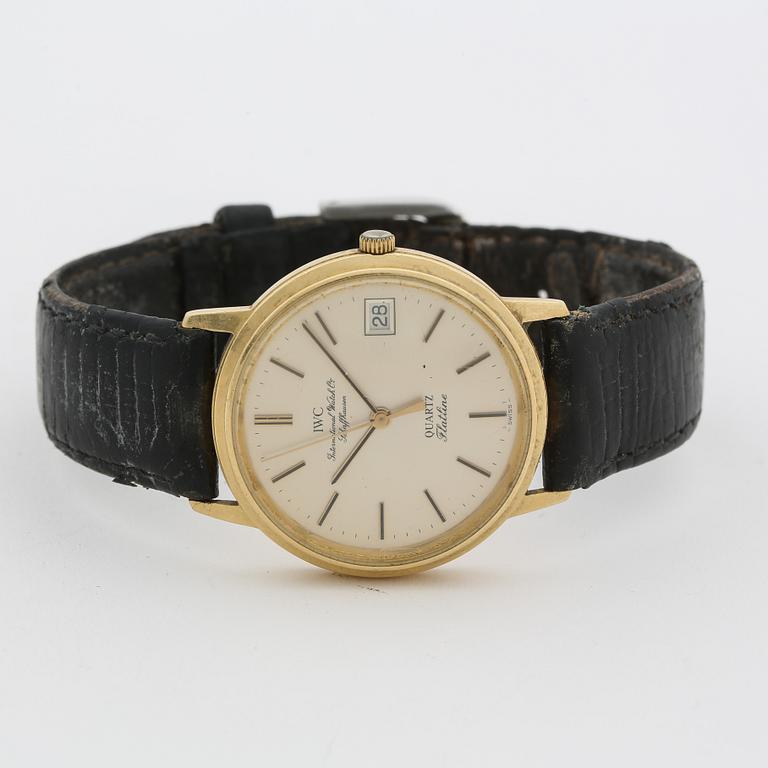 IWC, Flatline, wrist watch, 33 mm,