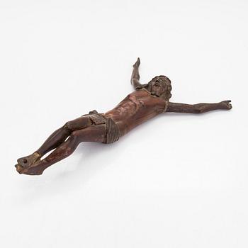 A 17th-/18th-century wooden Corpus Christi.