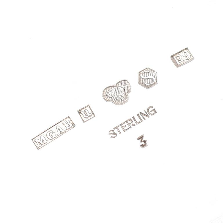 LOCKDOSA, silver, MGAB, Uppsala 1967. Vikt ca 245 gram.