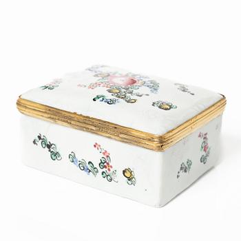 Dosa, emalj, 1700-tal.