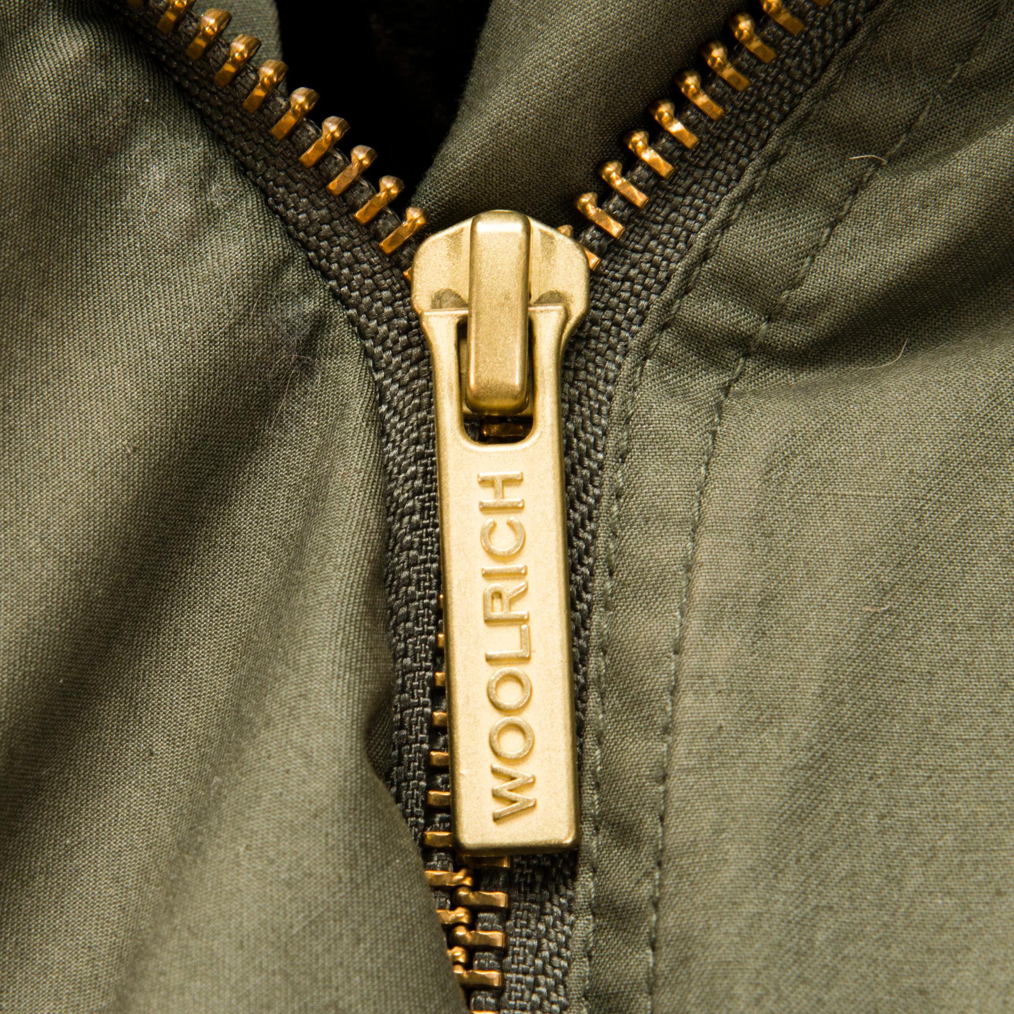 Ladies Woolrich Military Parka in size L.