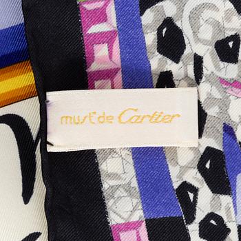 Cartier, scarf.