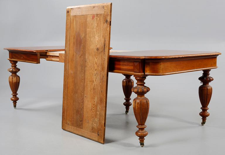MATSALSBORD, nyrenässans, 1800-talets slut.