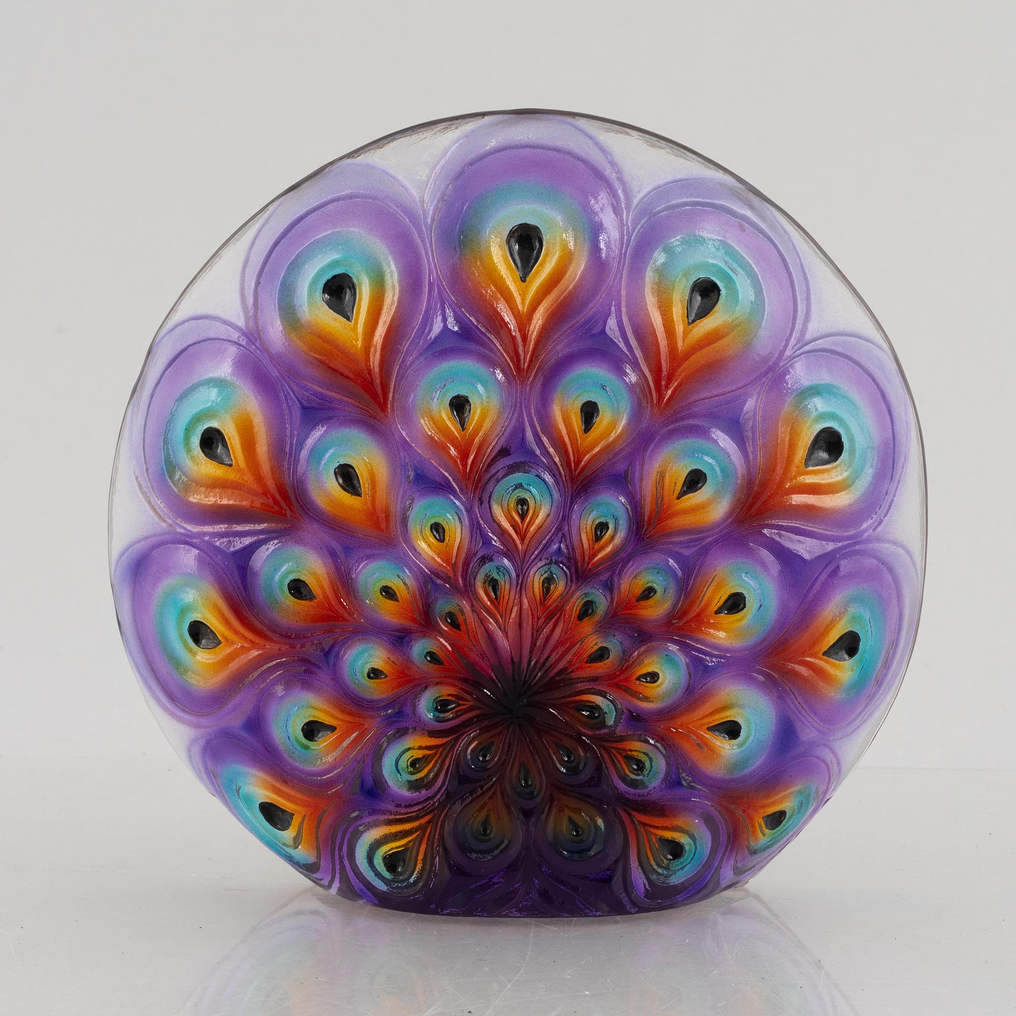 Ludvig Löfgren, a glass sculpture, Målerås.