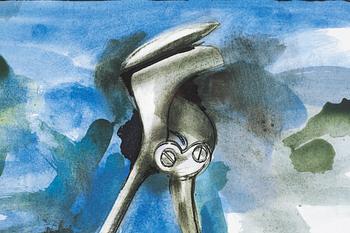 JIM DINE, offset, signerat, daterat -85 och numrerat 119/400.