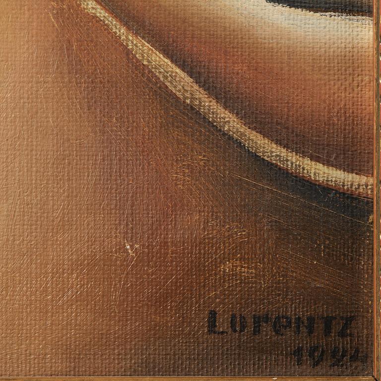 Waldemar Lorentzon, Cityscape, France.