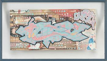Carnet D'art Graffiti 'Blackbook' Daté 1995 - Œuvres De SEEN, COPE2, DAZE, TAKI, QUIK