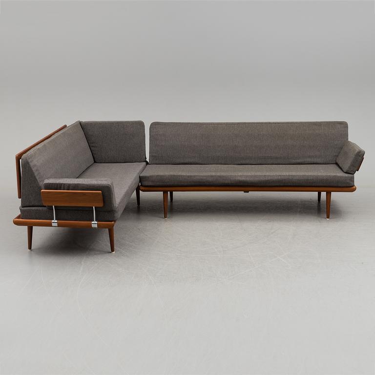 Two sofas, "Minerva" designed by PETER HVIDT & ORLA MØLGAARD NIELSEN and produced by France & Son.