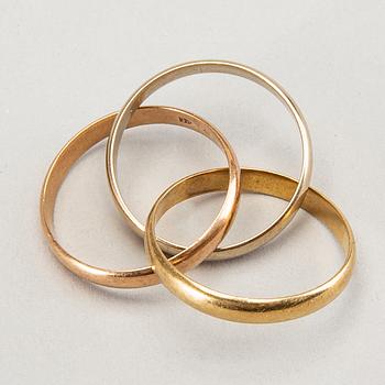 CARTIER, "Trinity" ring.