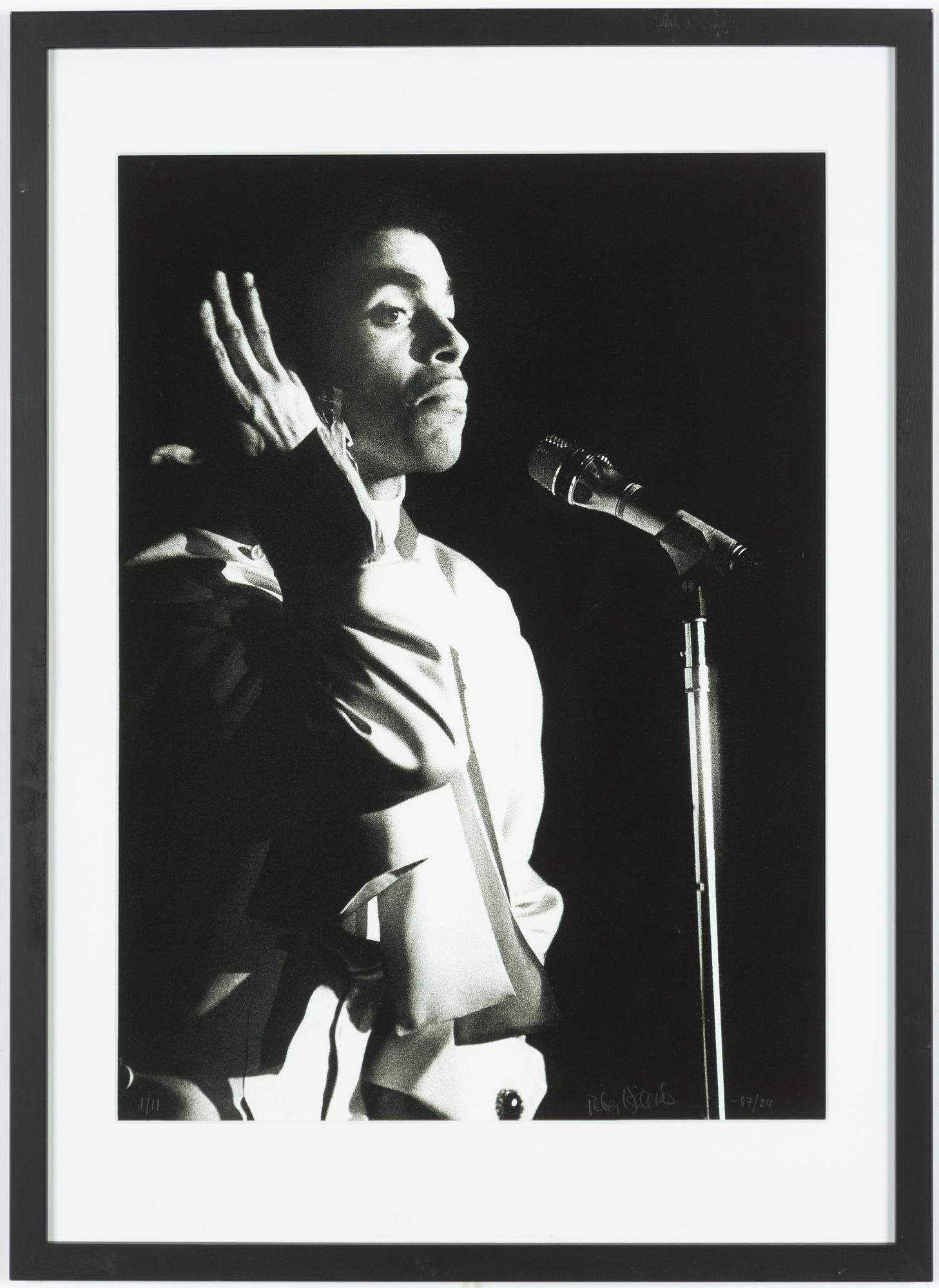 Peter Kjellerås, "Prince, Isstadion, Stockholm", 1987.