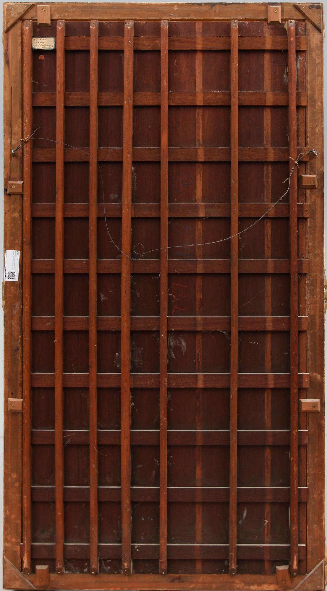 PIERRE FRANC-LAMY, olja på pannå, kassetterad, signerad.