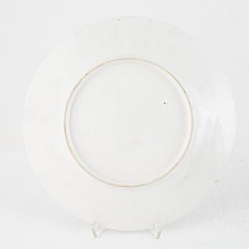 Tallrikar, 8 st, Duc d'Angoulême, Paris, Frankrike, 1790-1829.