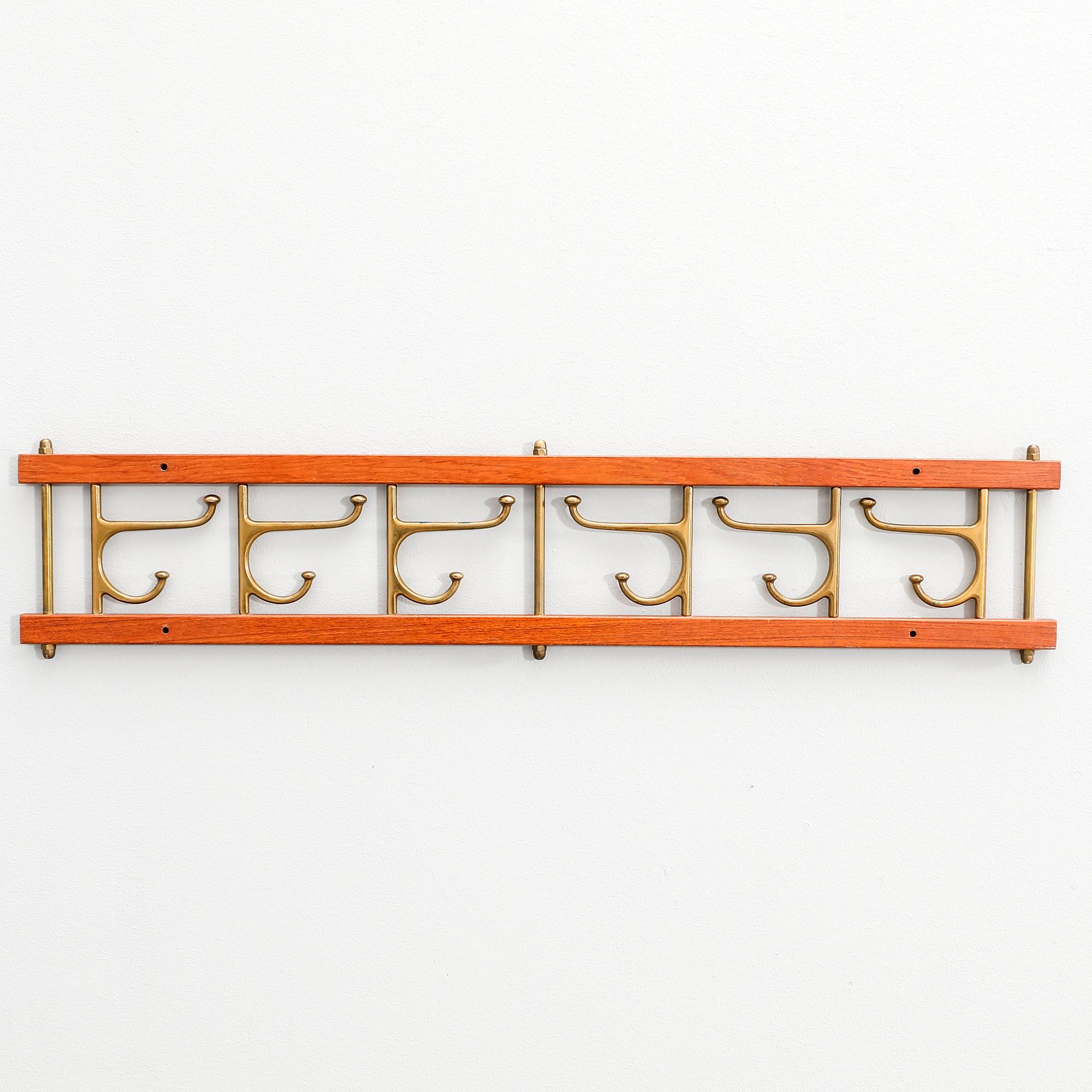 Clothes hanger, "Decorative", Skoglund metal foundry, Anderstorp, 1950s/60s.