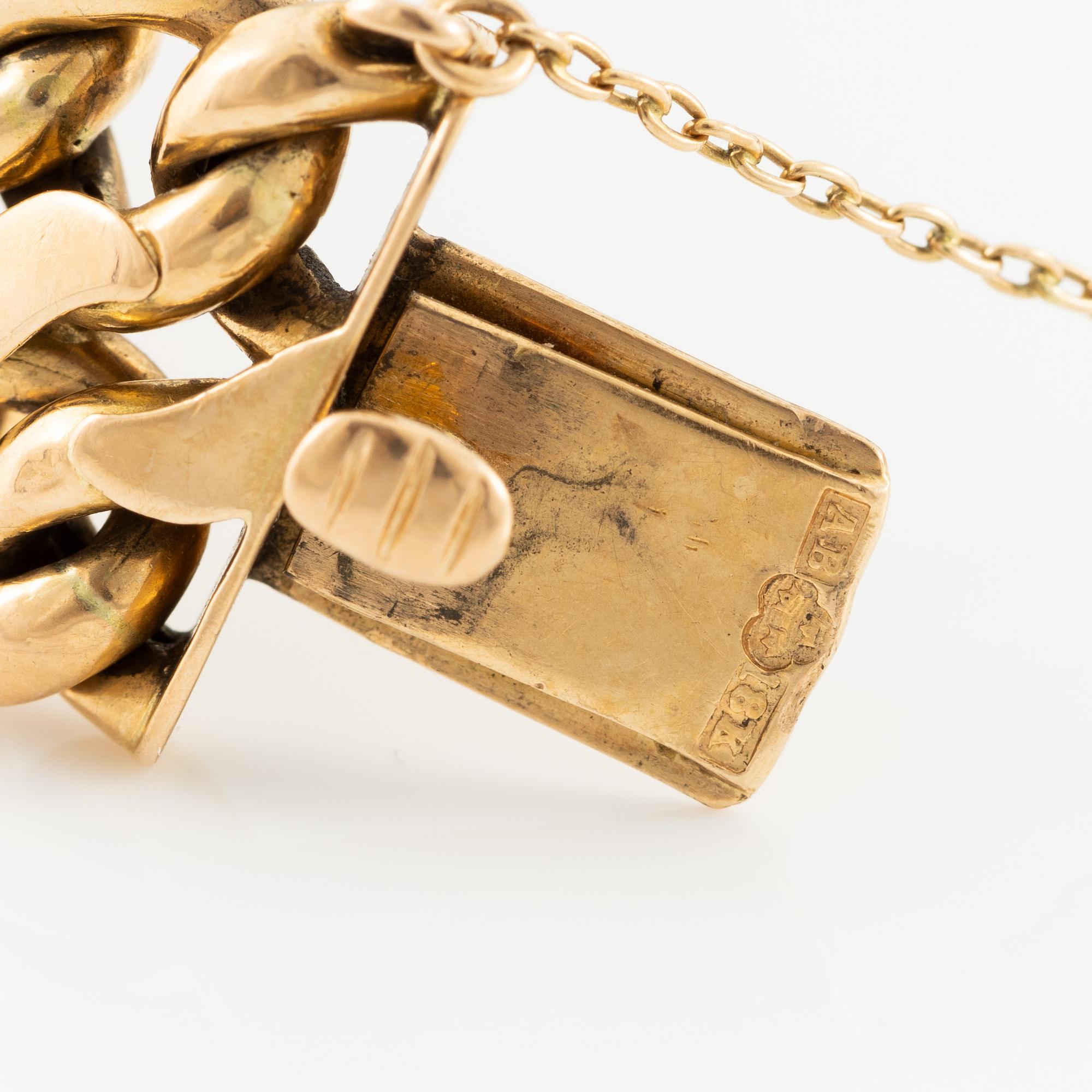 Bracelet 18K gold.