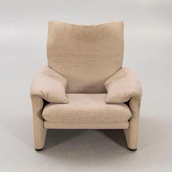 Vico Magistretti, armchair, "Maralunga", Italy.