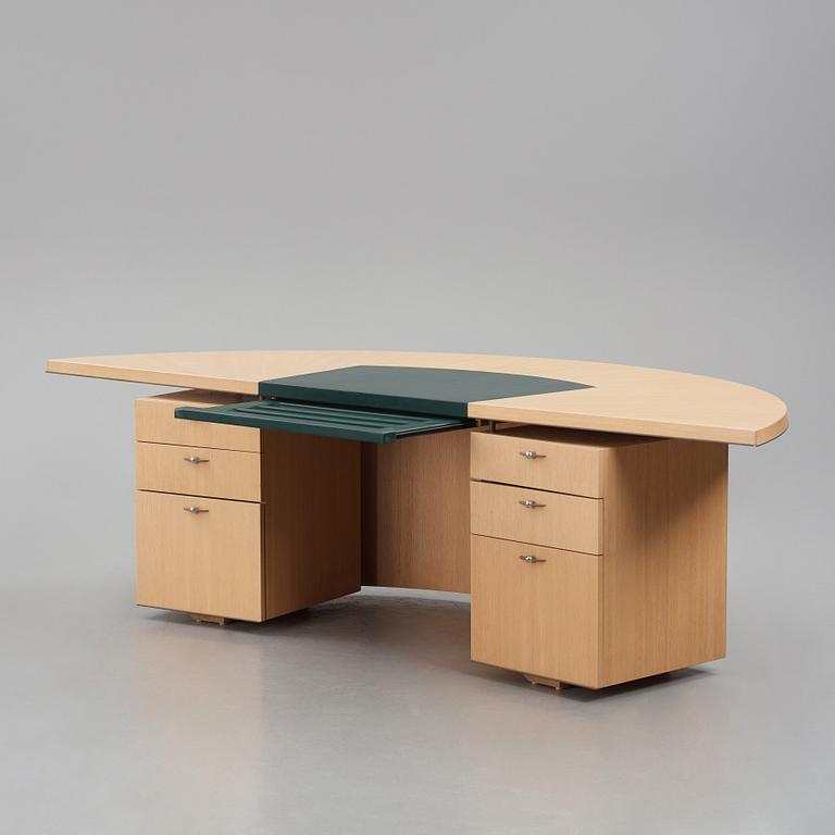 Andrée Putman, an executive desk, limited edition Ecart International, Paris ca. 1986.