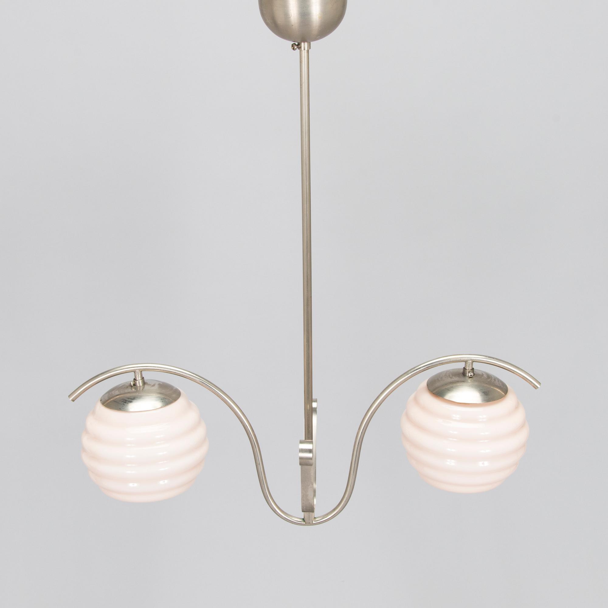 Taklampa, funkis, 1920/30-tal.