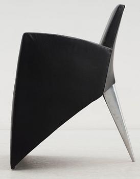 PHILIPPE STARCK, fåtölj, "J Serie Lang", Aleph, Italien.