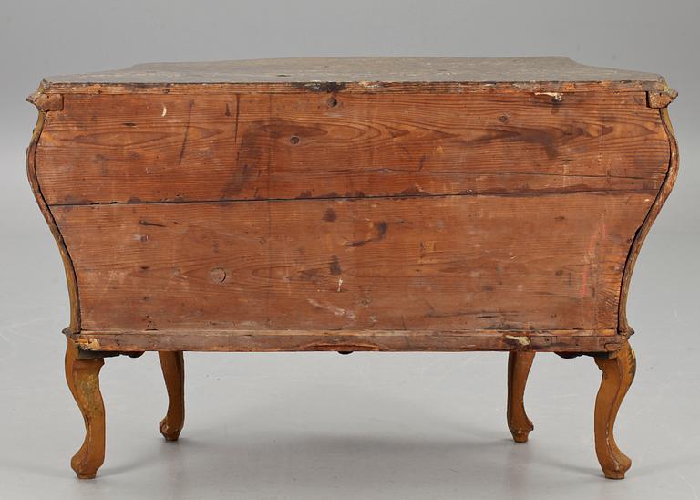 BYRÅ. Rokoko-stil, Italien. 1800-tal.