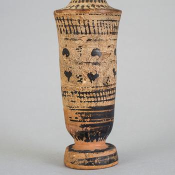 LEKYTHOS, lergods, Medelhavsområdet.