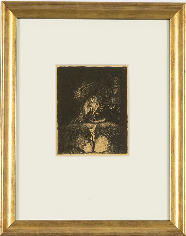 John Bauer, "God kväll farbror! sa pojken".