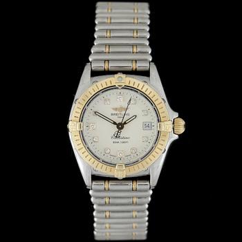 ARMBANDSUR, dam, Breitling, Callistino, ref B52045.1, quartz, stål/guld.