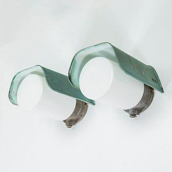 A set of two wall lamps / outdoor lightings, Sähköliikkeiden Oy (SLO), Finland 1930-40s.