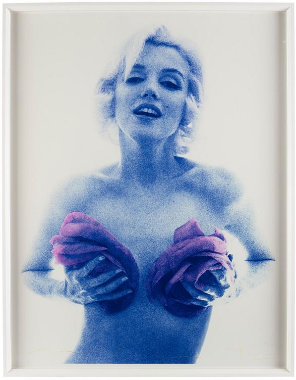 Bert Stern, "Marilyn Roses (from the last sitting)", 1962.