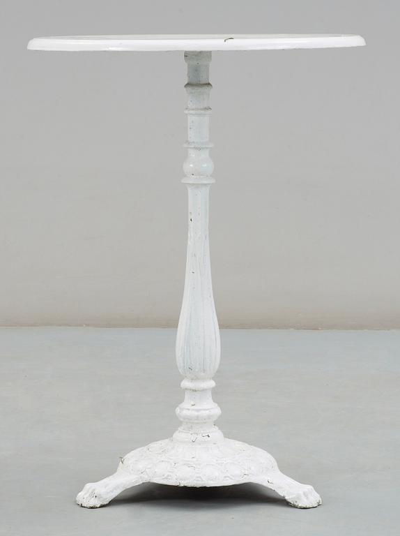 TRÄDGÅRDSBORD, gjutjärn, 1900-tal.