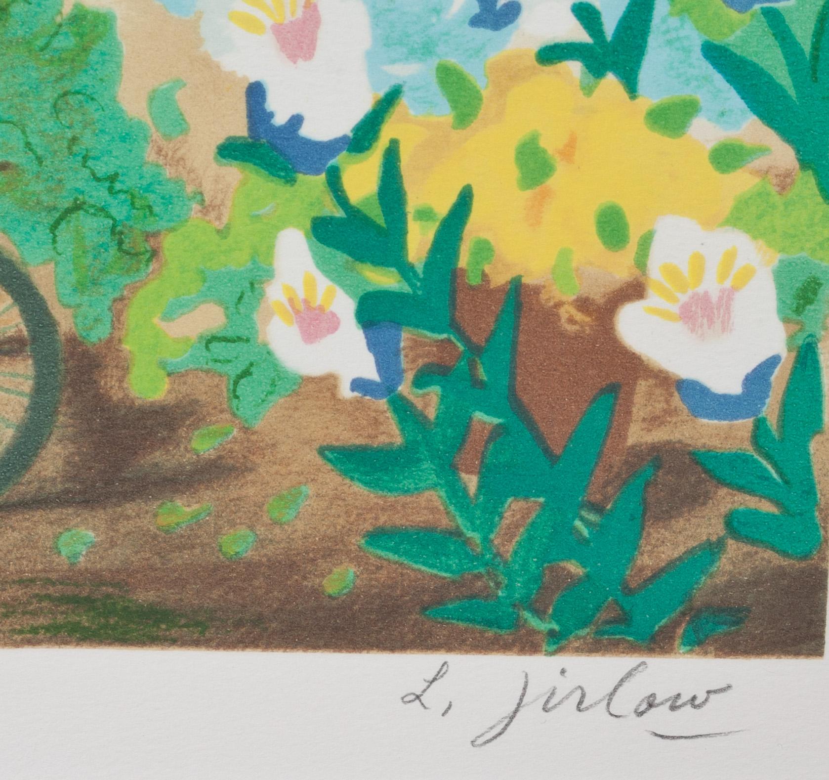 LENNART JIRLOW, färglitografi, signerad och numrerad 96/400.