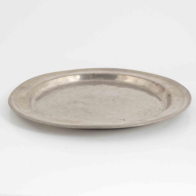 Fat, tenn, troligtvis Georg Kruth (1726-52), Norrköping, 1751.