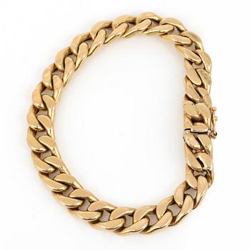 ARMBAND, 18K guld, Italien. Total vikt ca 23 g.
