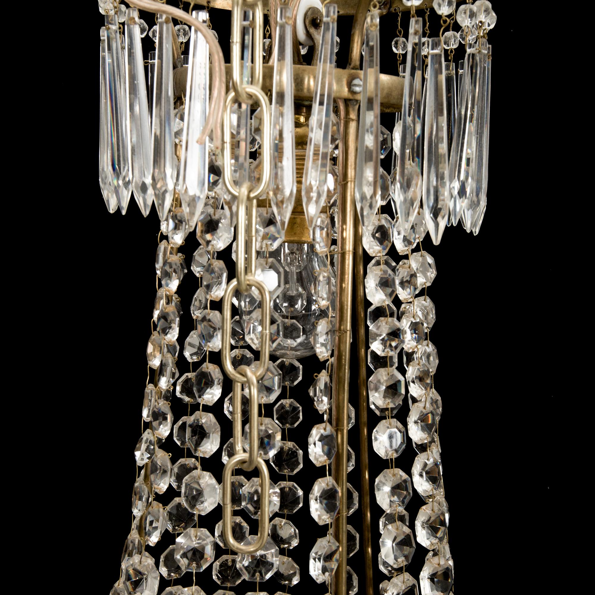 LJUSKRONA, gustaviansk stil, 1900-talets första hälft/mitt.