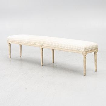 Bänk, Gustaviansk stil, 1900-tal.