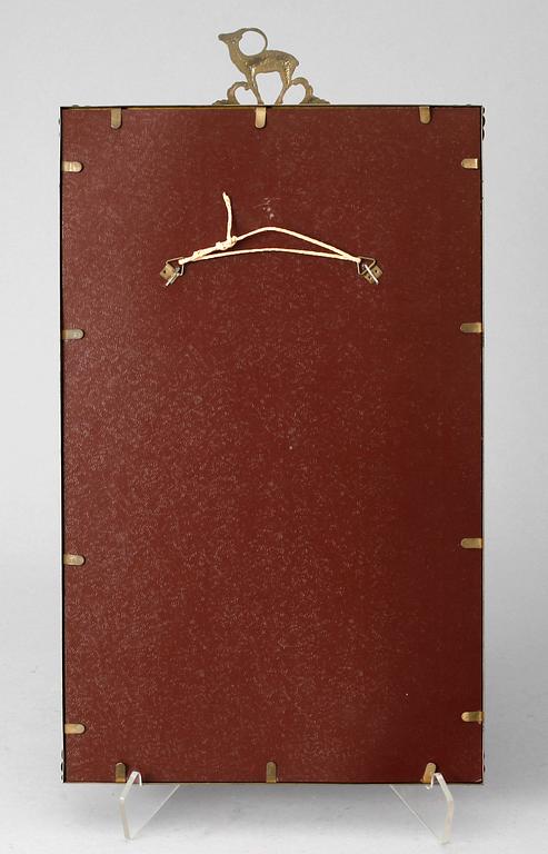 SPEGEL, metall, 1920-tal.