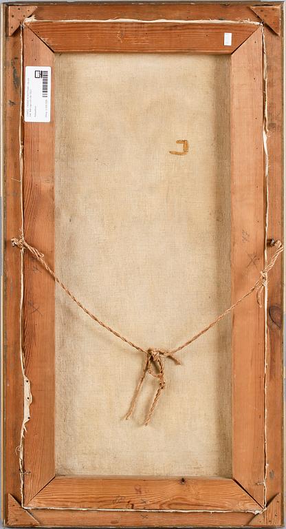 OKÄND KONSTNÄR, olja på duk. Bär sign och dat 1923.