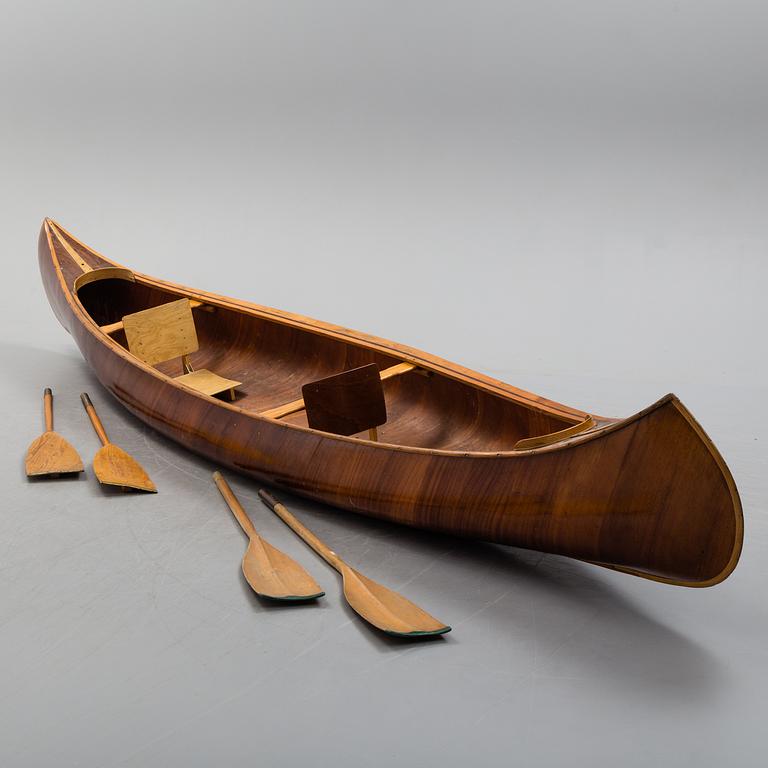 A CANOE. Manufactured by ABC, Kungälv (AB bröderna Claesson). 1960s. Signed with label.